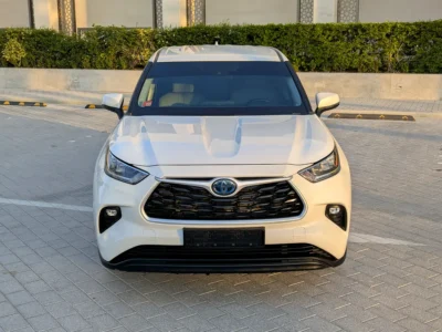 2020 Toyota Highlander Limited 6 Cylinders Hybrid Engine White Beige Premium Family SUV GCC Specs