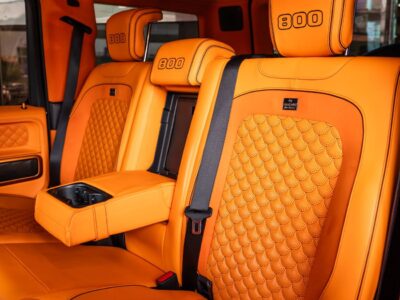 2022 Mercedes Benz G63 AMG BRABUS G800 4.0 Litres 8 Cylinders Petrol Engine Blue Orange SUV
