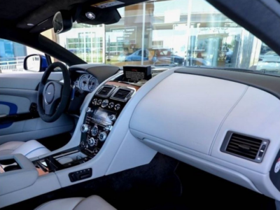 2015 Aston Martin Vantage 6.0 Litres 12 Cylinders Petrol Engine Blue White Coupe GCC Specs