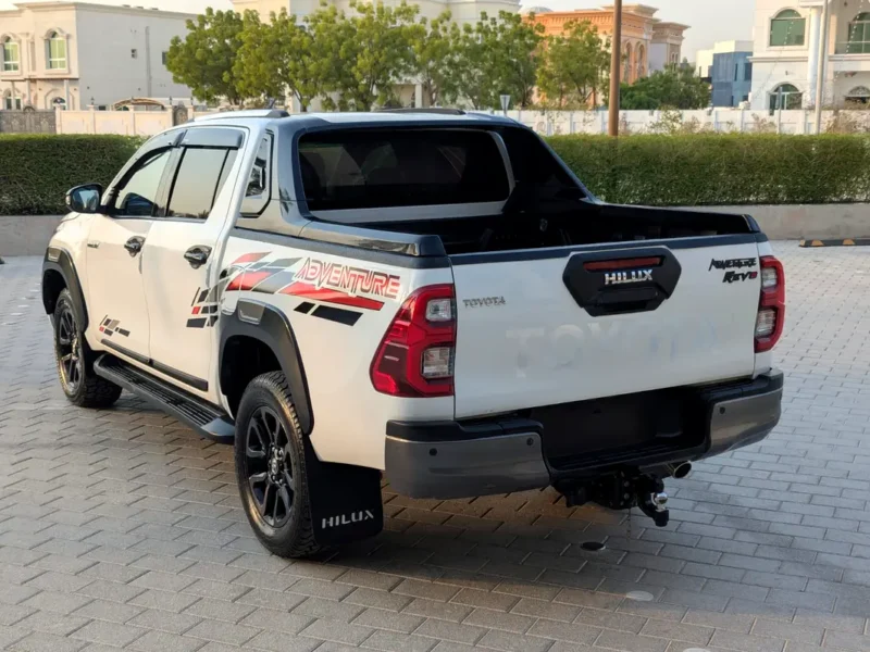 2021 Toyota Hilux Adventure 6 Cylinders Petrol Engine White Black Pickup Truck Japanese Specs