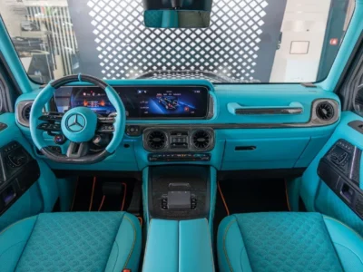 2026 Mercedes-Benz G-Class G800 Brabus 800 Kit 4.0L 8 Cylinders Engine Grey Blue SUV European Specs