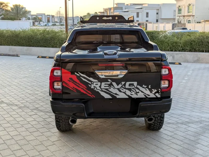 2020 Toyota Hilux GR Sport Facelifted 2026 2.7 Litres V4 Petrol Engine Black Pickup Truck GCC Specs