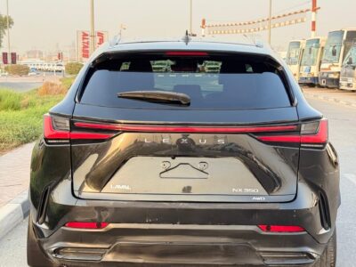 2025 LEXUS NX 350 2.4 Litres V4 Turbo Petrol Engine Black Red SUV American Specs Automatic