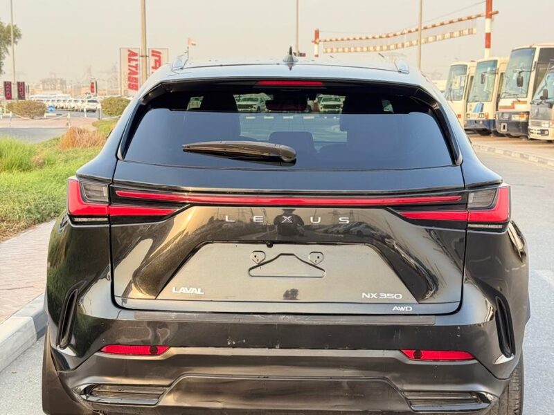 2025 LEXUS NX 350 2.4 Litres V4 Turbo Petrol Engine Black Red SUV American Specs Automatic