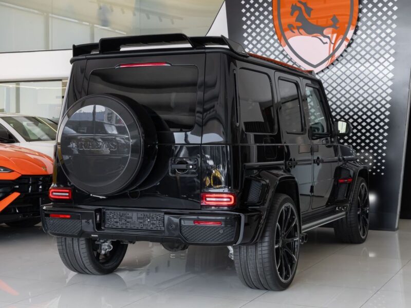 2022 Mercedes-Benz G-Class G800 Brabus 800 Kit 4.0L 8 Cylinders Engine Black Blue SUV Fully Loaded