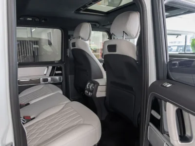 2023 Mercedes-Benz G 63 AMG 4.0 Litres V8 Turbo Petrol Engine Matte White-White SUV Fully Loaded