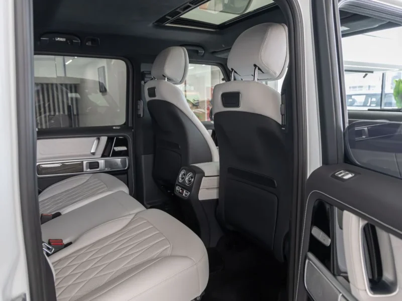 2023 Mercedes-Benz G 63 AMG 4.0 Litres V8 Turbo Petrol Engine Matte White-White SUV Fully Loaded