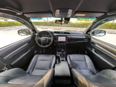 2021 Toyota Hilux Adventure 6 Cylinders Petrol Engine White Black Pickup Truck Japanese Specs