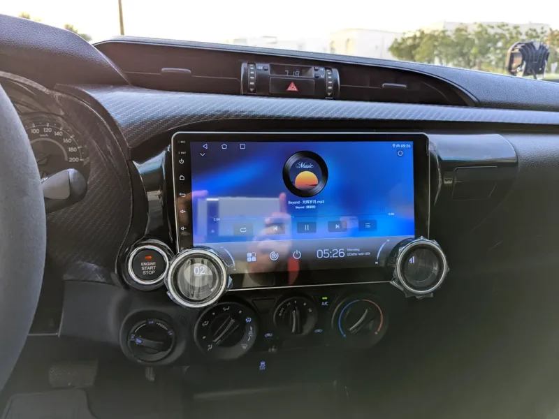 2020 Toyota Hilux GR Sport Facelifted 2026 2.7 Litres V4 Petrol Engine Black Pickup Truck GCC Specs
