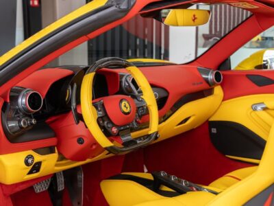 2022 Ferrari F8 Spider STANDARD 3.9 Litres V8 Petrol Engine Fully Carbon Pristine Carbon Steering