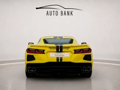 2022 Chevrolet Corvette Stingray 3LT 8 Cylinders Petrol Engine Yellow Red Sports Car GCC Specs