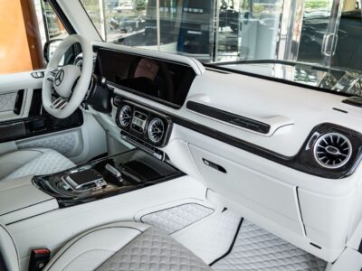 2025 Mercedes Benz G63 AMG BRABUS G800 4.0 Litres 8 Cylinders Petrol Engine Black White SUV