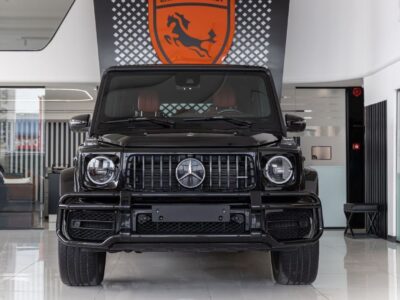 2020 Mercedes-Benz G 63 AMG 4.0L V8 Turbo Petrol Engine Black Red SUV GCC Specs Night package