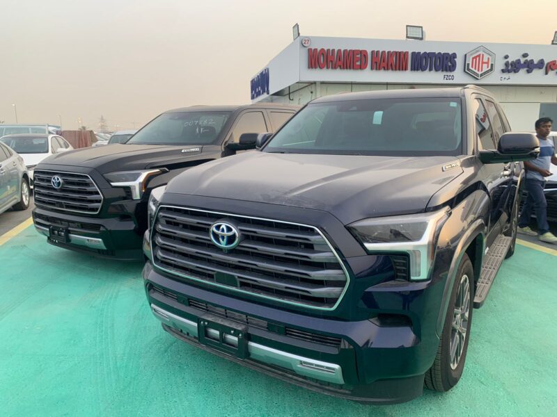 2023 Toyota Sequoia 3.5 Litres 6 Cylinders Turbo Hybrid Engine Black SUV GCC Specs Automatic