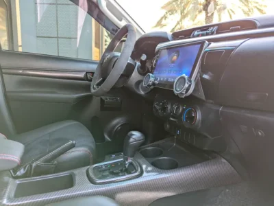 2020 Toyota Hilux GR Sport Facelifted 2026 2.7 Litres V4 Petrol Engine Black Pickup Truck GCC Specs