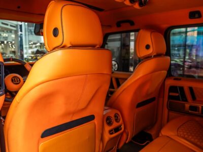 2022 Mercedes Benz G63 AMG BRABUS G800 4.0 Litres 8 Cylinders Petrol Engine Blue Orange SUV