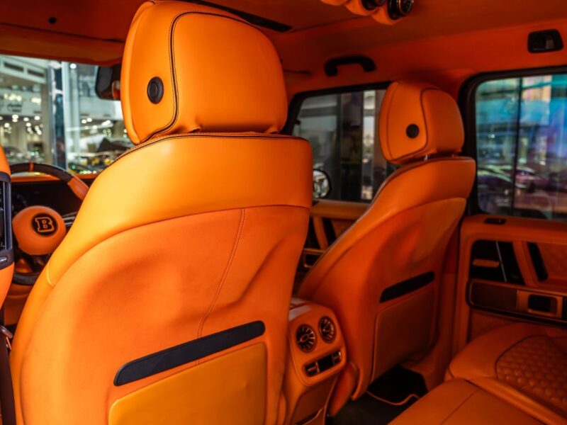 2022 Mercedes Benz G63 AMG BRABUS G800 4.0 Litres 8 Cylinders Petrol Engine Blue Orange SUV