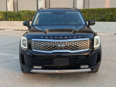 2021 Kia Telluride EX 3.8 Litres V6 Petrol Engine Black SUV GCC Specs Full Option Excellent Condition