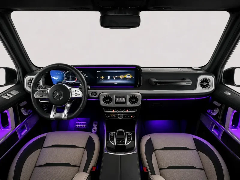 2021 Mercedes-Benz G-Class G 63 AMG 4.0L V8 Biturbo Petrol Engine Grey White SUV Korean Specs