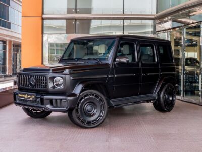 2025 Mercedes-Benz G-Class G 63 AMG 4.0 Litres V8 Biturbo Petrol Engine Black White SUV GCC Specs
