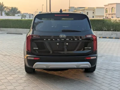 2021 Kia Telluride EX 3.8 Litres V6 Petrol Engine Black SUV GCC Specs Full Option Excellent Condition