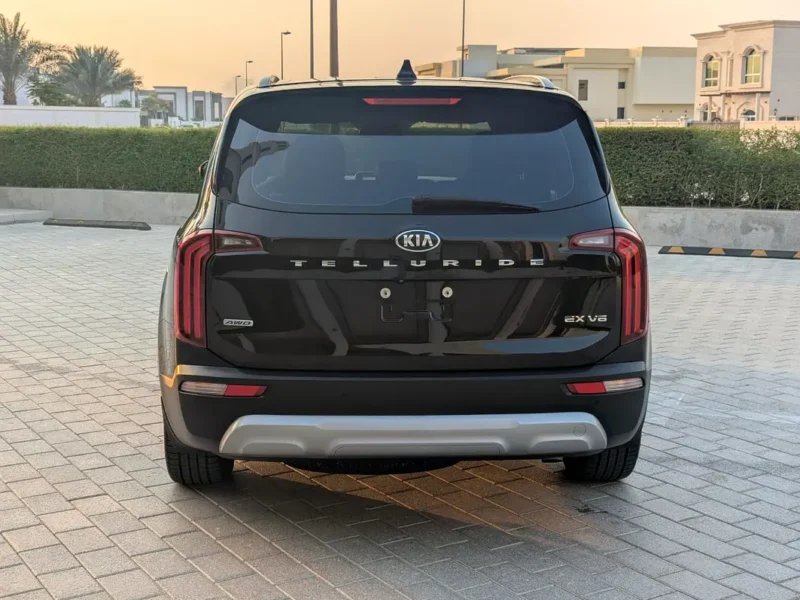 2021 Kia Telluride EX 3.8 Litres V6 Petrol Engine Black SUV GCC Specs Full Option Excellent Condition