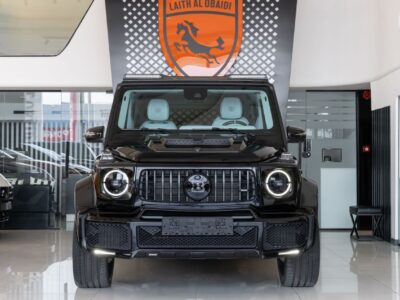 2022 Mercedes-Benz G-Class G800 Brabus 800 Kit 4.0L 8 Cylinders Engine Black Blue SUV Fully Loaded