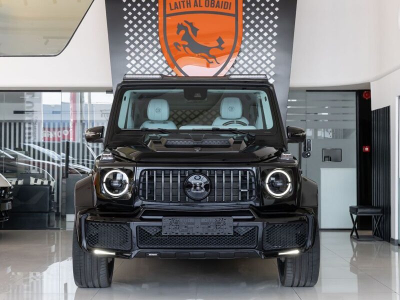 2022 Mercedes-Benz G-Class G800 Brabus 800 Kit 4.0L 8 Cylinders Engine Black Blue SUV Fully Loaded