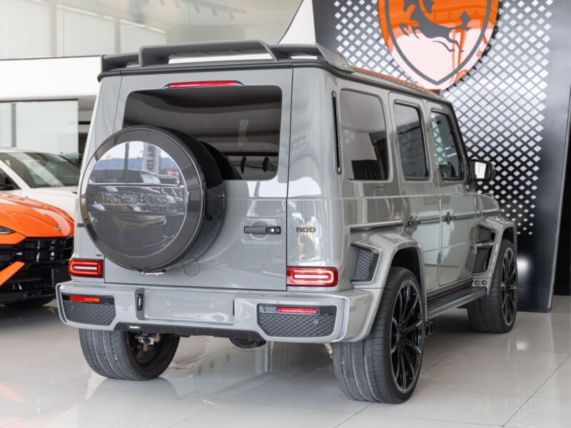 2021 Mercedes-Benz G-Class G800 Brabus 800 Kit 4.0L 8 Cylinders Engine Grey Red SUV European Specs