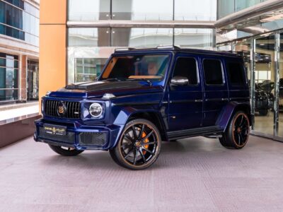 2022 Mercedes Benz G63 AMG BRABUS G800 4.0 Litres 8 Cylinders Petrol Engine Blue Orange SUV