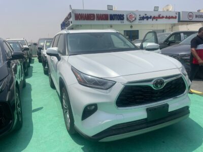 2026 Toyota Highlander 2.5 Litres 4 Cylinder Hybrid Engine White Beige SUV GCC Specs Automatic