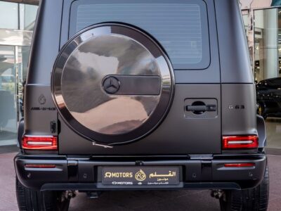 2025 Mercedes-Benz G-Class G 63 AMG 4.0 Litres V8 Biturbo Petrol Engine Black White SUV GCC Specs