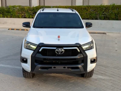 2021 Toyota Hilux Adventure 6 Cylinders Petrol Engine White Black Pickup Truck Japanese Specs