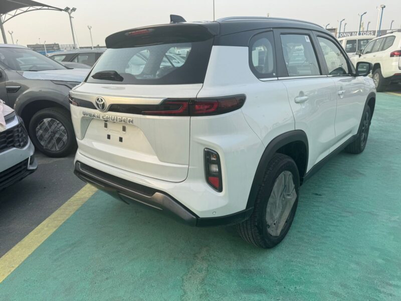 2026 Toyota Urban Cruiser 1.5 Litres 4-Cylinders Petrol Engine White Brown SUV GCC Specs Automatic