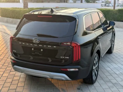 2021 Kia Telluride EX 3.8 Litres V6 Petrol Engine Black SUV GCC Specs Full Option Excellent Condition