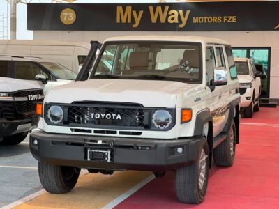 2026 Toyota Land Cruiser 70 LC76 LX 2.8 Litres 4 Cylinders Diesel Engine White Brown SUV GCC Specs