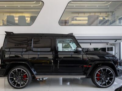 2022 Mercedes-Benz G-Class G800 Brabus 800 Kit 4.0L 8 Cylinders Engine Black Blue SUV Fully Loaded