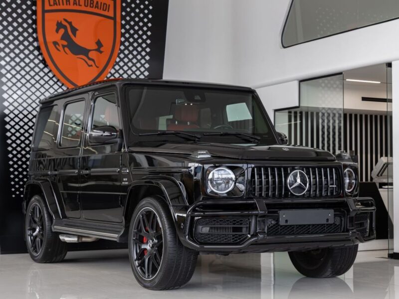 2020 Mercedes-Benz G 63 AMG 4.0L V8 Turbo Petrol Engine Black Red SUV GCC Specs Night package