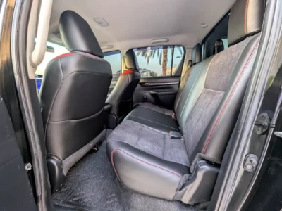 2020 Toyota Hilux GR Sport Facelifted 2026 2.7 Litres V4 Petrol Engine Black Pickup Truck GCC Specs