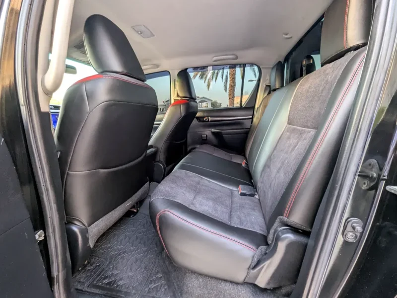 2020 Toyota Hilux GR Sport Facelifted 2026 2.7 Litres V4 Petrol Engine Black Pickup Truck GCC Specs