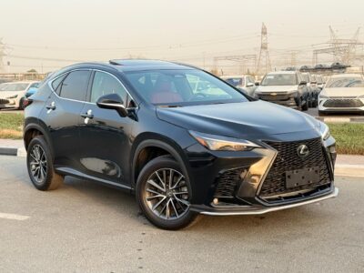 2025 LEXUS NX 350 2.4 Litres V4 Turbo Petrol Engine Black Red SUV American Specs Automatic