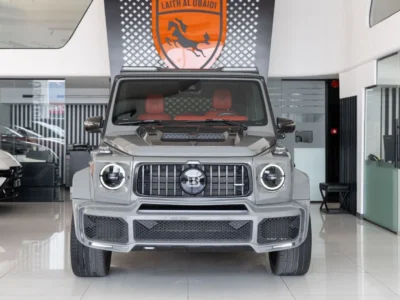 2021 Mercedes-Benz G-Class G800 Brabus 800 Kit 4.0L 8 Cylinders Engine Grey Red SUV European Specs