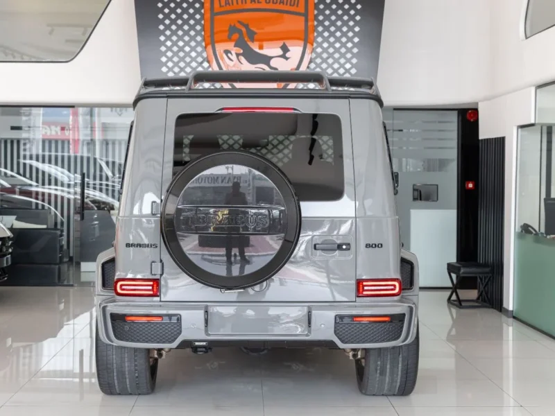 2021 Mercedes-Benz G-Class G800 Brabus 800 Kit 4.0L 8 Cylinders Engine Grey Red SUV European Specs