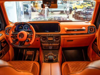 2022 Mercedes Benz G63 AMG BRABUS G800 4.0 Litres 8 Cylinders Petrol Engine Blue Orange SUV