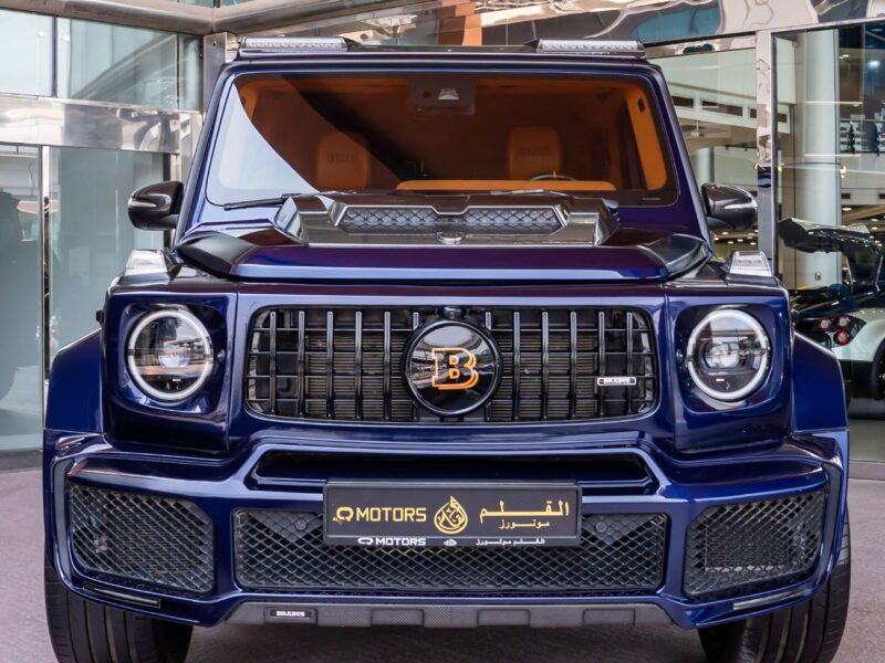 2022 Mercedes Benz G63 AMG BRABUS G800 4.0 Litres 8 Cylinders Petrol Engine Blue Orange SUV