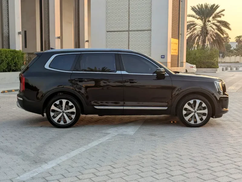 2021 Kia Telluride EX 3.8 Litres V6 Petrol Engine Black SUV GCC Specs Full Option Excellent Condition