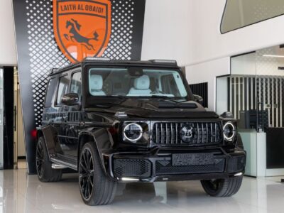 2022 Mercedes-Benz G-Class G800 Brabus 800 Kit 4.0L 8 Cylinders Engine Black Blue SUV Fully Loaded