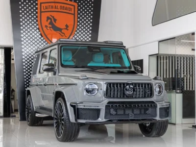 2026 Mercedes-Benz G-Class G800 Brabus 800 Kit 4.0L 8 Cylinders Engine Grey Blue SUV European Specs