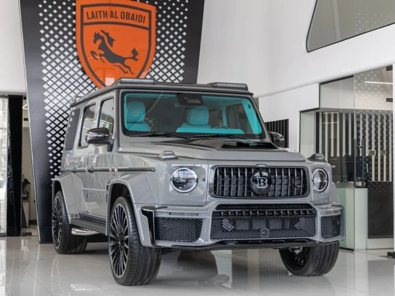 2026 Mercedes-Benz G-Class G800 Brabus 800 Kit 4.0L 8 Cylinders Engine Grey Blue SUV European Specs