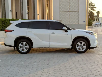 2020 Toyota Highlander Limited 6 Cylinders Hybrid Engine White Beige Premium Family SUV GCC Specs